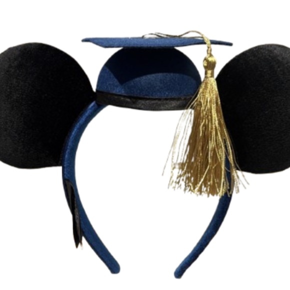 Disney Parks Class of 2026 Graduation Mickey Ear Hat Headband NEW main image 4